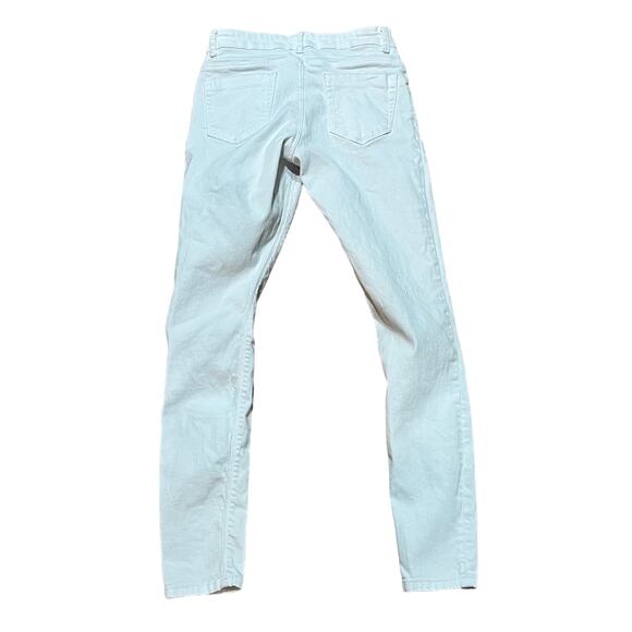 ASOS White Pull On Skinny Jeans Women's US 6 ET 38 UK 10 28 R Stretchy - Picture 2 of 4